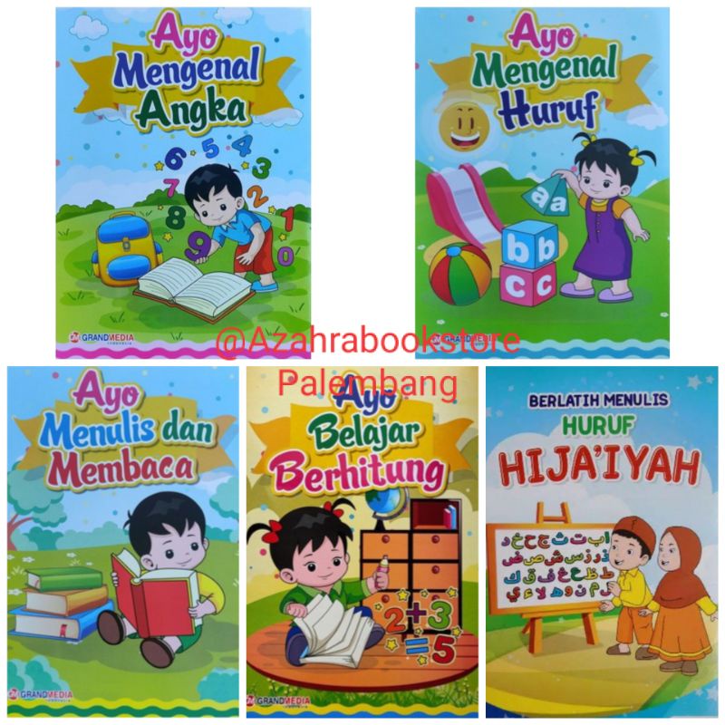 

BUKU ANAK TK AYO BELAJAR MEMBACA MENULIS BERHITUNG