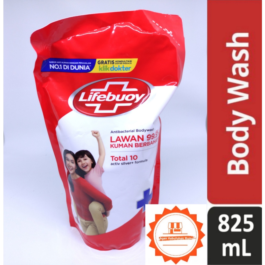 Jual Lifebuoy Body Wash Ml Total Merah Kemasan Baru Lifebouy