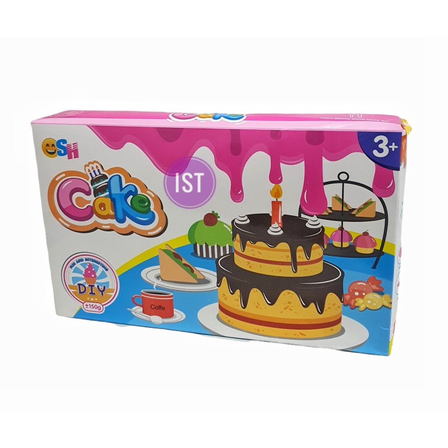 MWN Mainan Pasir Ajaib Magic Sand Cake Kue SH155