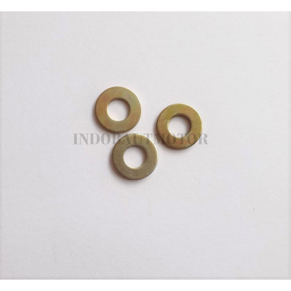 [100 PCS] Ring Plat M8 Kuning