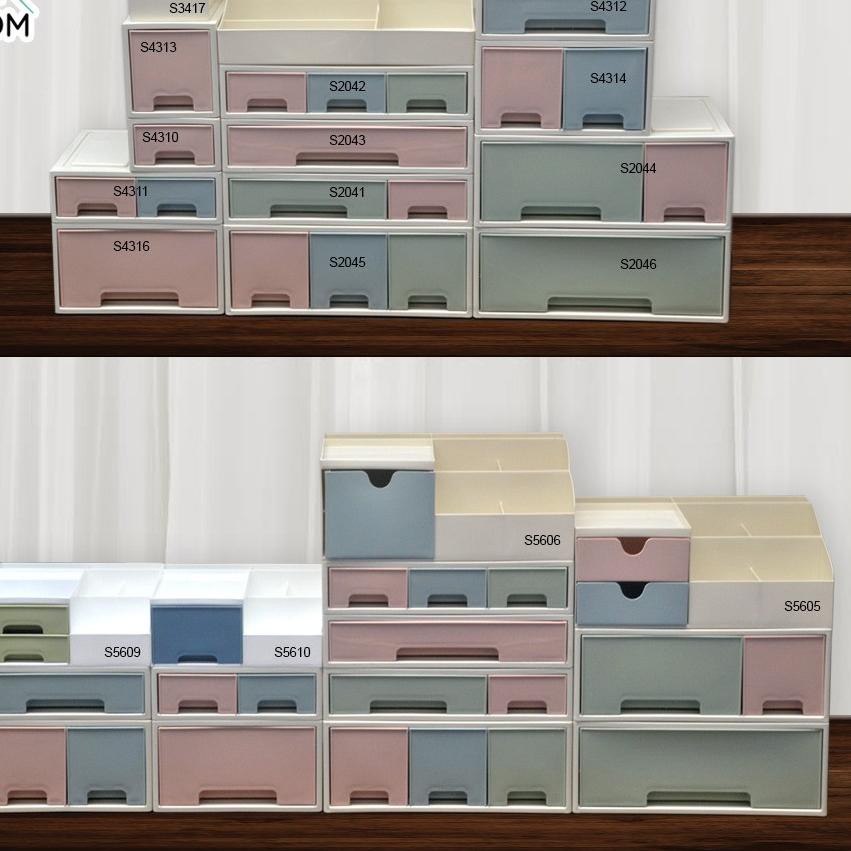 ❄ Oxihom S560 Rak Laci Tempat Make up Kosmetik Stationary Dapur Serbaguna ☛