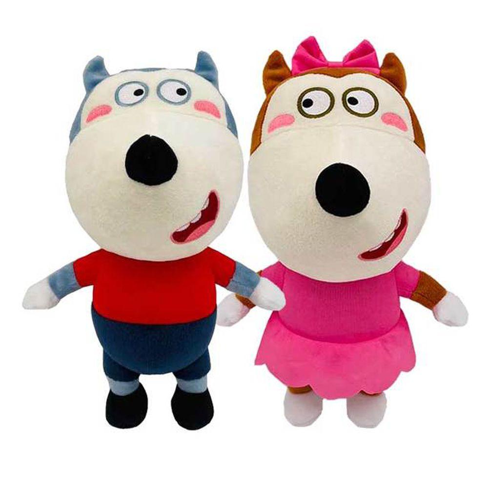 Quinton Wolfoo Family Cute Kawaii Mainan Lembut Mainan Anak Kartun Boneka Plush Boneka Anime