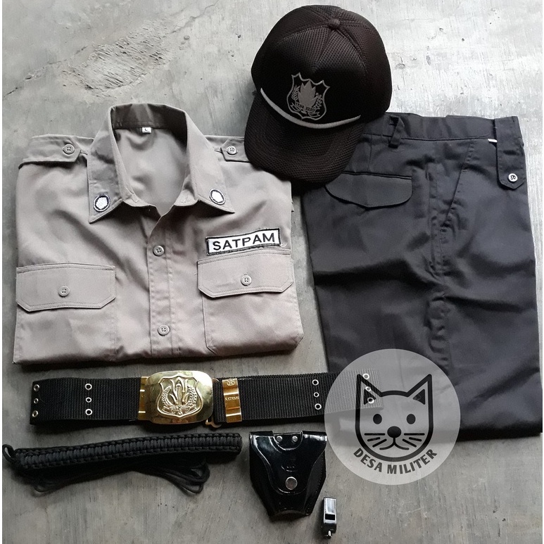 Satu Set Seragam PDH Satpam Lengkap Seragam PDH Security Baru