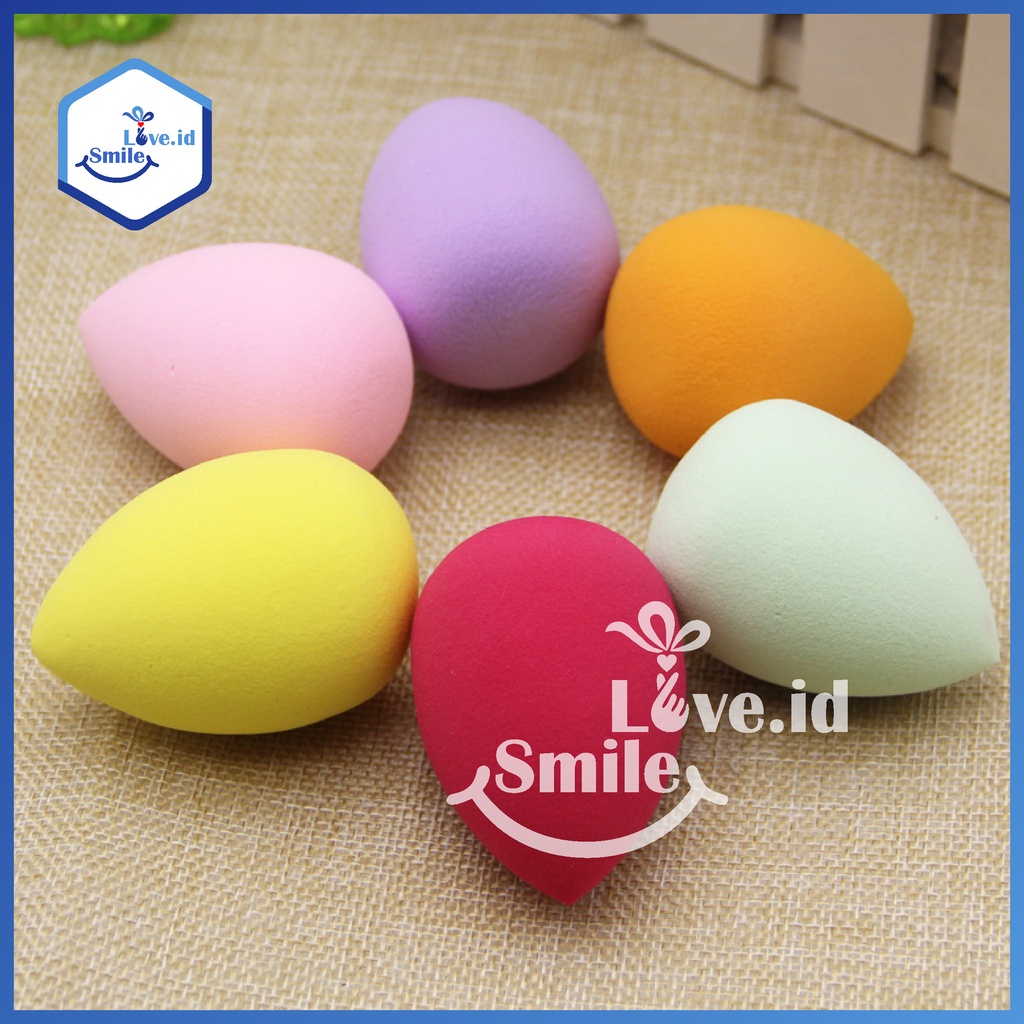 Smilelove Beauty Sponge Blender Teardrop Spons Blender Spons Make Up Tools CC001