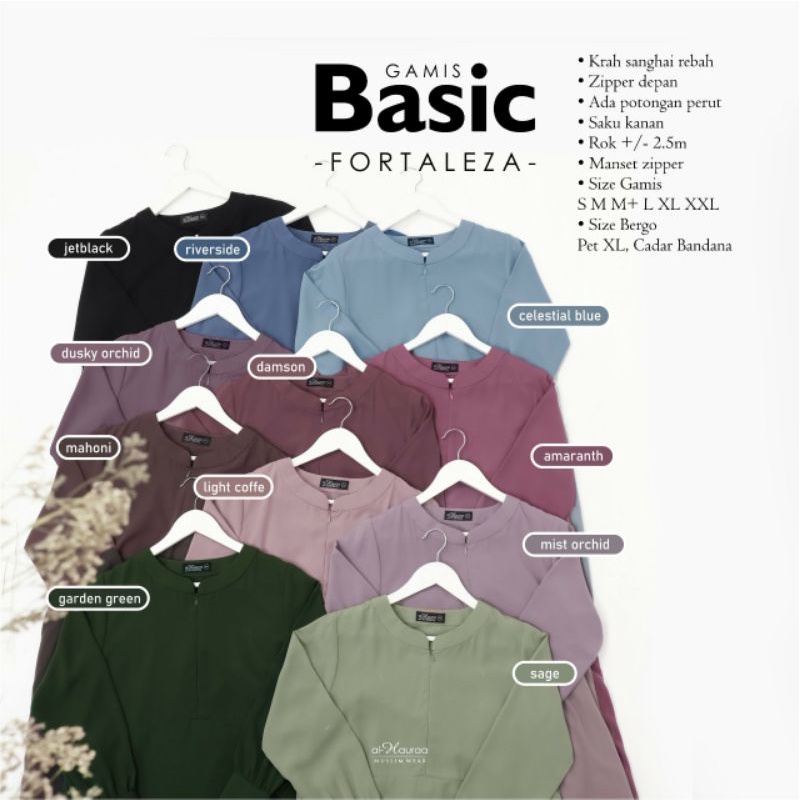 GAMIS BASIC FORTALEZA by ALHAURAA (HANYA GAMIS)