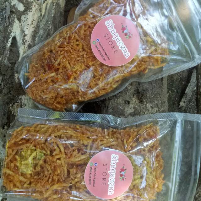 

kripik kentang balado