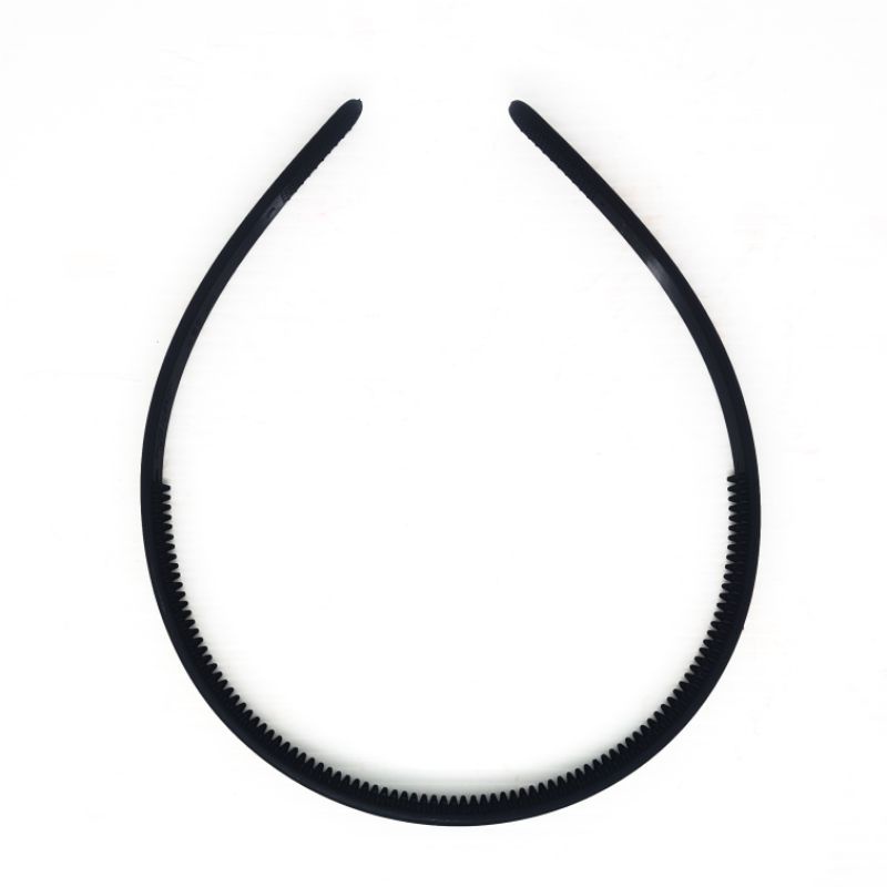 BANDO DOFF HITAM POLOS UKURAN 0,4 / 0,8 / 1 CM PREMIUM ORI