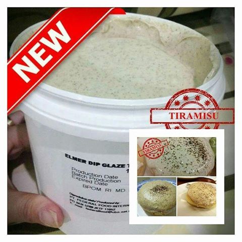 

SELAI- ELMER DIP GLAZE TIRAMISU 5KG / MIN 1 PAIL - STANDAR PACKING -SELAI.