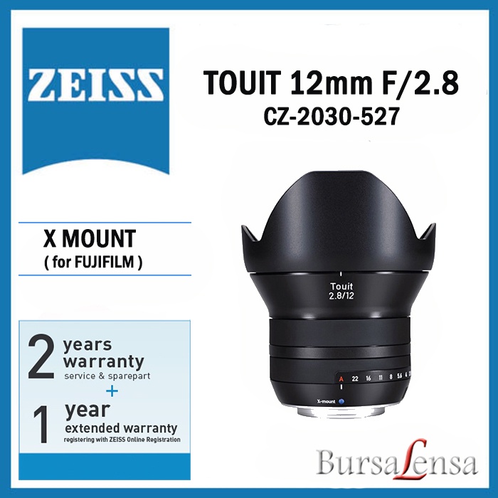 Zeiss Touit 12mm f/2.8 for Fujifilm X-mount