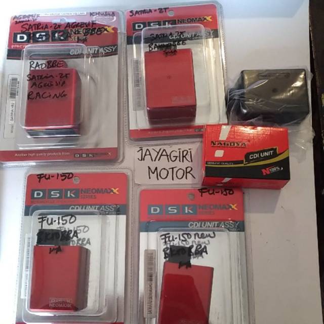 CDI Suzuki Satria FU 150 2Tax 2T Agresif DSK Nagoya New ECU Alat Reset Listrik Unit Hiu Kagawa 2Tak