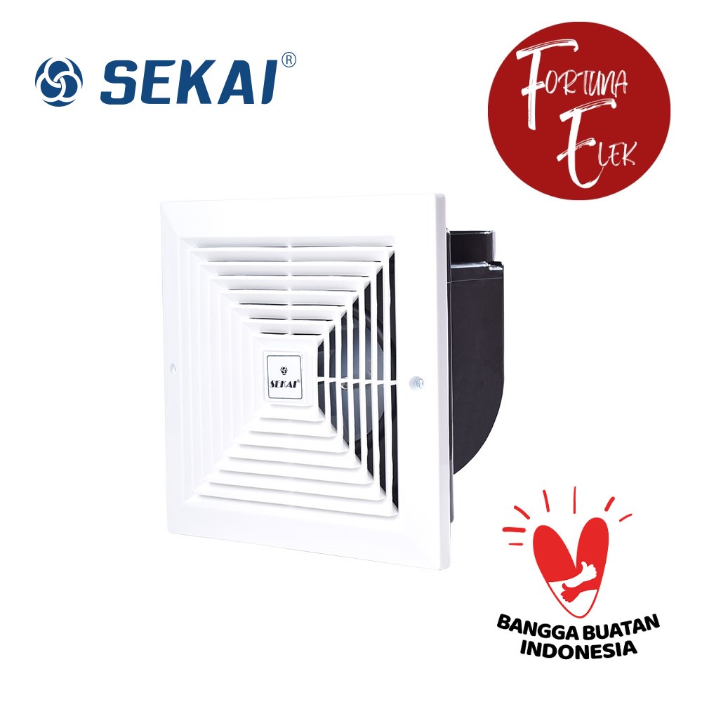 Sekai Exhaust Fan MVF-1091 10 Inch 25 cm Ceiling Plafon dengan Corong