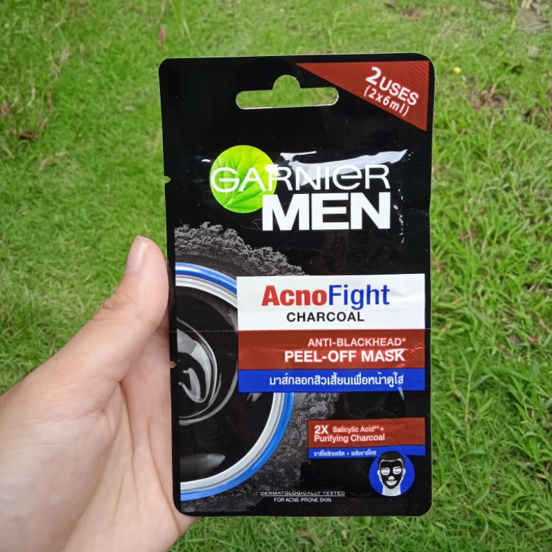 Garnier Men Acno Fight Charcoal Peel Of Mask