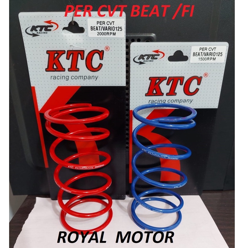 PERCVT KTC RACING ori ktc PER CVT NMAX AEROX XEON VARIO BEAT PCX MIO SOULGT 125 DLL UNIVERSAL