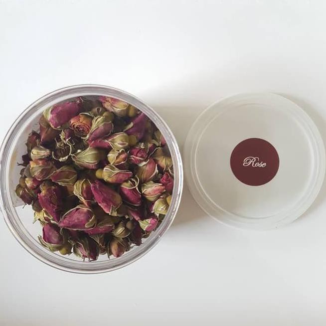 

W2IG BUNGA MAWAR KERING, TEH MAWAR / DRIED ROSE, ROSE TEA, FLOWER TEA F8IN