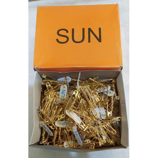 PENITI SUN KUNING MIX / PENITI SUN 1 SET ALL SIZE 12PCS