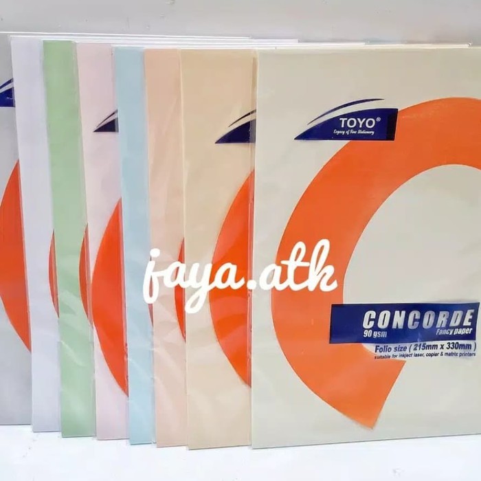 

Promo Kertas Concorde 90 Gsm F4 20 Lembar - Briefcard Berkualitas