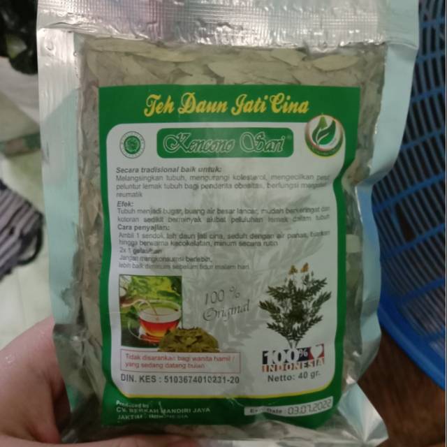 

Teh Pelangsing Daun Jati Cina