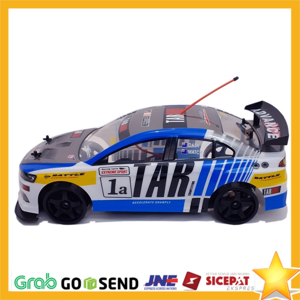 Mobil RC Drift VmaxTurbo rep Mitsubishi Lancer Evolution X Skala 1:10  Sanzuan