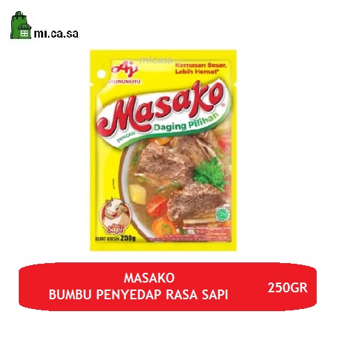 

Masako Bumbu Penyedap Rasa Sapi 250 Gram