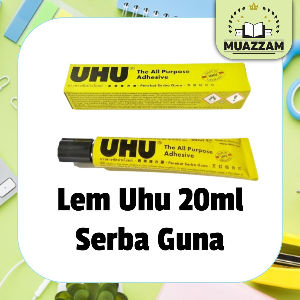 

UHU Lem Gel Kuning 20ml Serba Guna