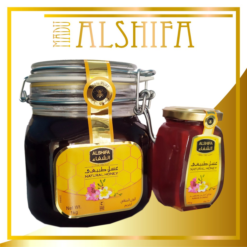 Madu Arab Al Shifa / Alshifa / Al- shifa 1000gr free 250 gR