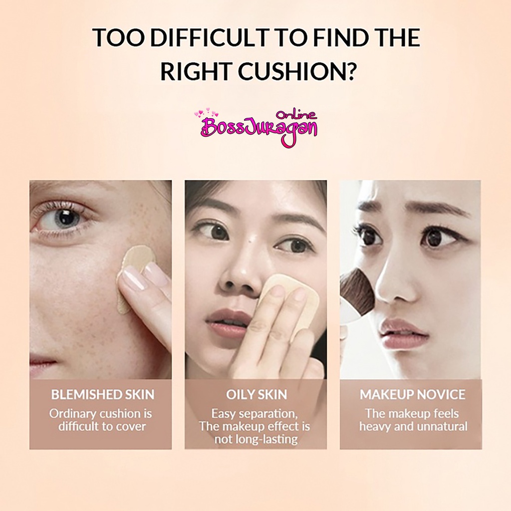 (BOSS) BIOAQUA Hydrating Soft And Flawless Air Cushion BB Cream