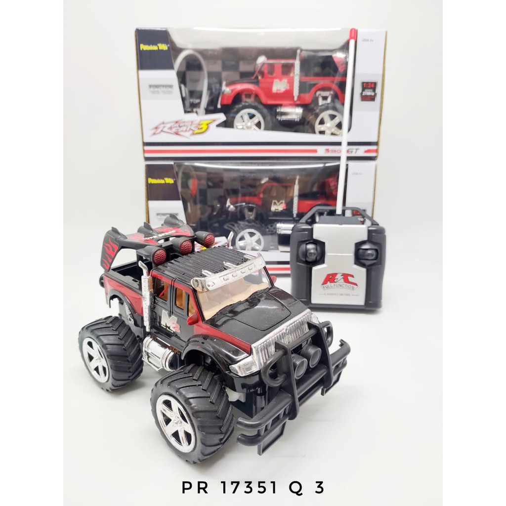 MAINAN ANAK RC MOBIL JEEP KING DRIVER Q3