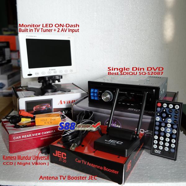 Paket Single Din DVD Fullset
