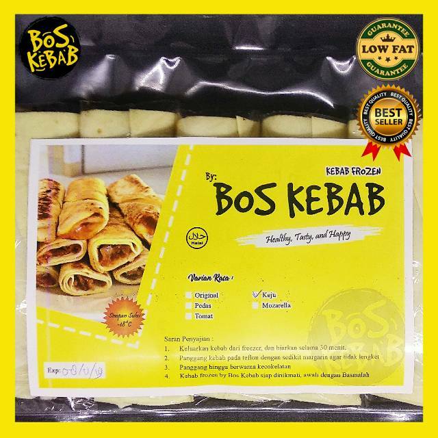 

Kebab Frozen Medium (RENDAH LEMAK)