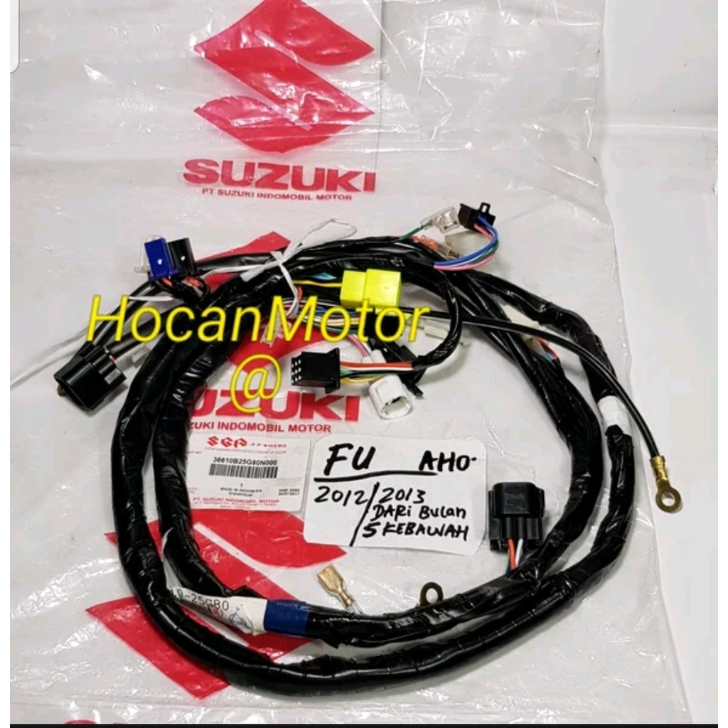 KABEL BODY SATRIA FU 150 TAHUN 2012 DAN 2013 BULAN 5 KEBAWAH AHO 36610B25G80N000 ASLI SGP