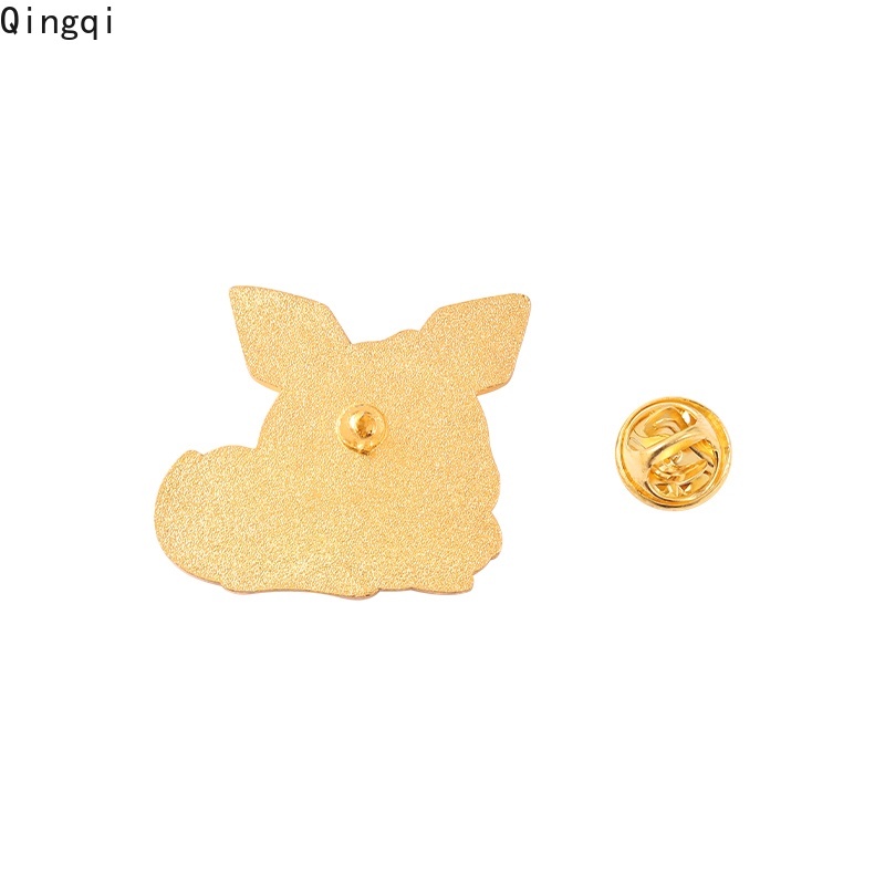 Bros Pin Enamel Bentuk Kartun Hewan Kelinci Anime Elves Untuk Hadiah Penggemar