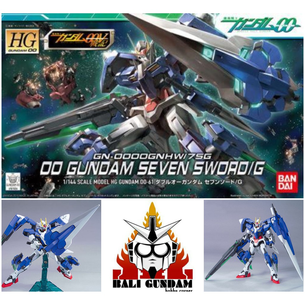 Hg 1 144 Gn 0000gnhw 7sg 00 Gundam Seven Sword G Shopee Indonesia