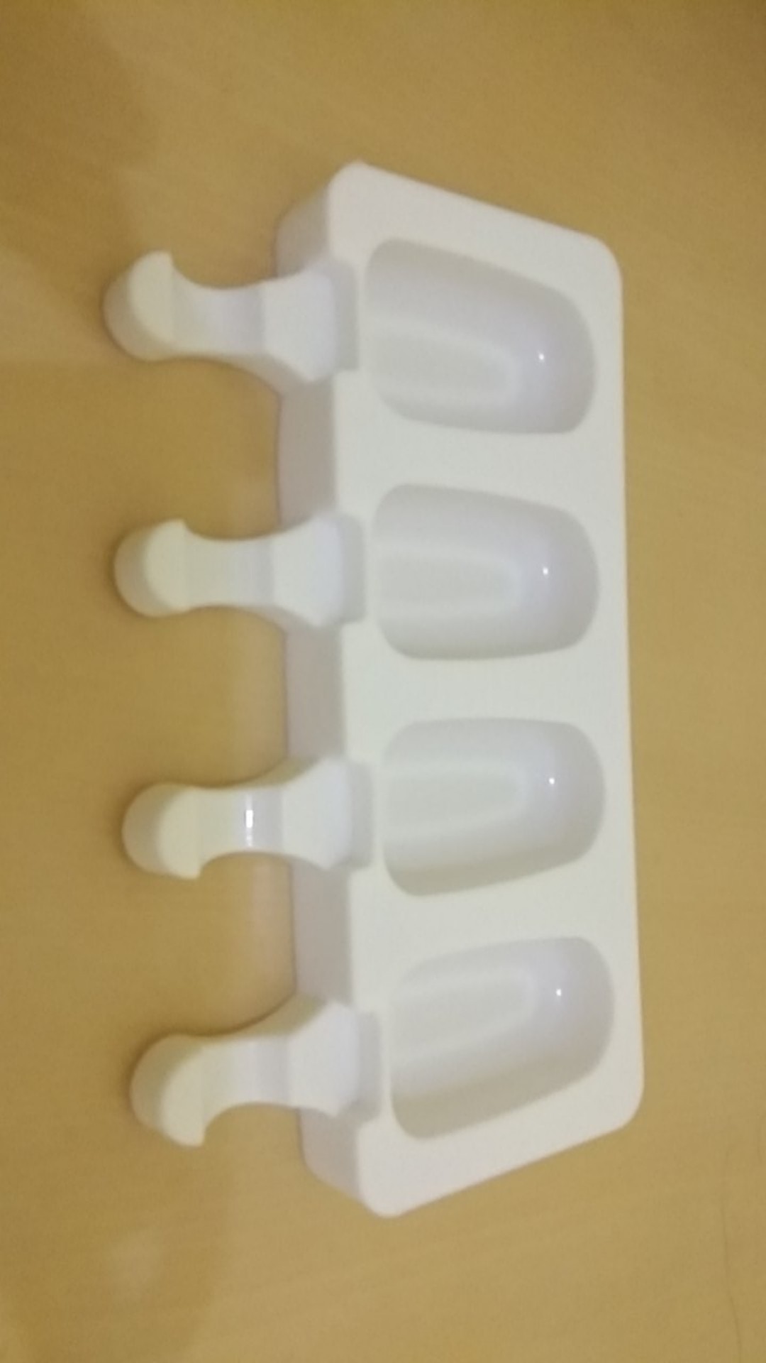 4 Cell Silicone Ice Cream Mold Popsicle Molds Diy Homemade Dessert Freezer Fruit Juice Ice Pop Maker Mould With Sticks