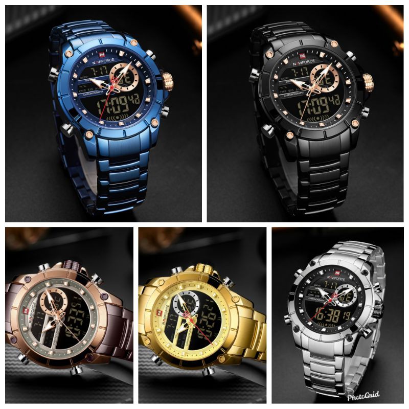 Jam Tangan Pria Naviforce 9163