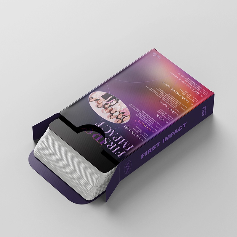 54pcs / Kotak Kartu Pos LOMO Foto Album Kep1er