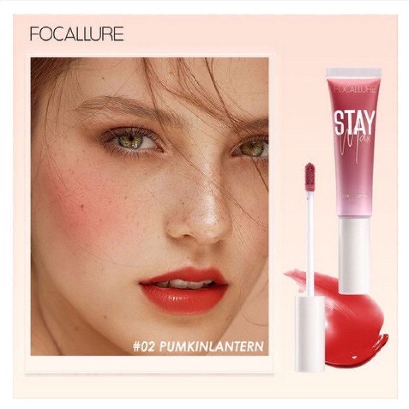 Focallure Staymax Lip Tint Pelembab Bibir &amp; Pipi FA 159