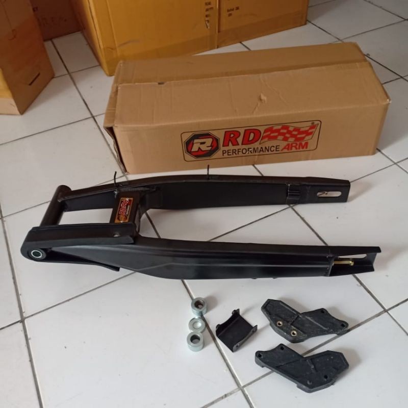 swing arm RD racing model ktm 250sx untuk motor KLX 150 D tracker