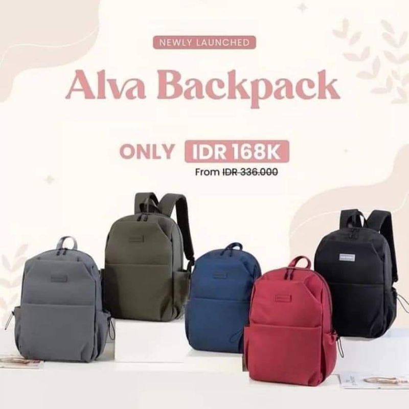 ALVA BACKPACK by JIMS HONEY Tas Ransel Alva Unisex