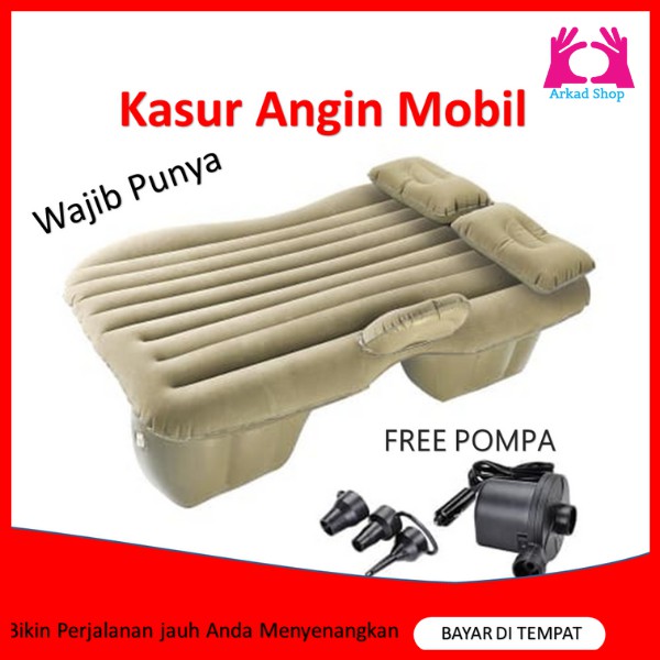 Kasur Mobil Matras + pompa jok belakang Kasur Mobil  untuk innova  avanza xenia jazz camry ayla agya