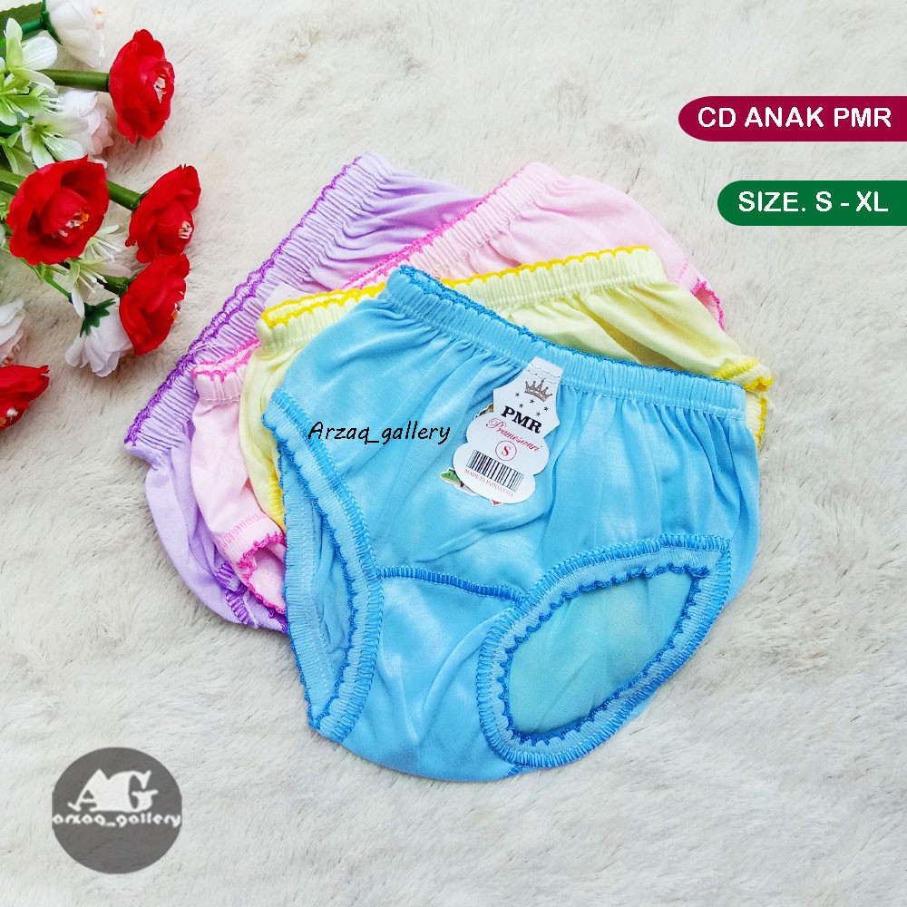 Grosir 6 Pcs Celana Dalam Anak Pakaian Dalam Anak PMR | Cd anak berkualitas bagus celana dalam anak