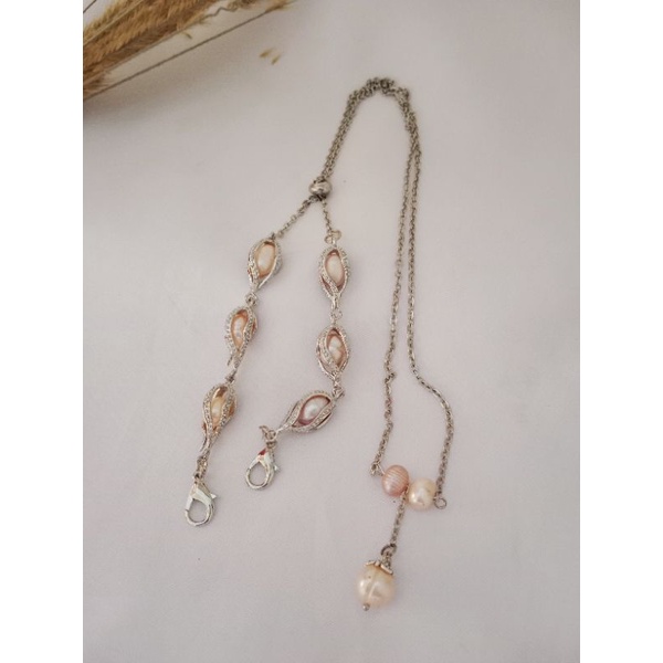 2in1 konektor dan kalung masker mutiara lombok