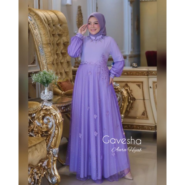 Gavesha gown2 by Aura hijab
