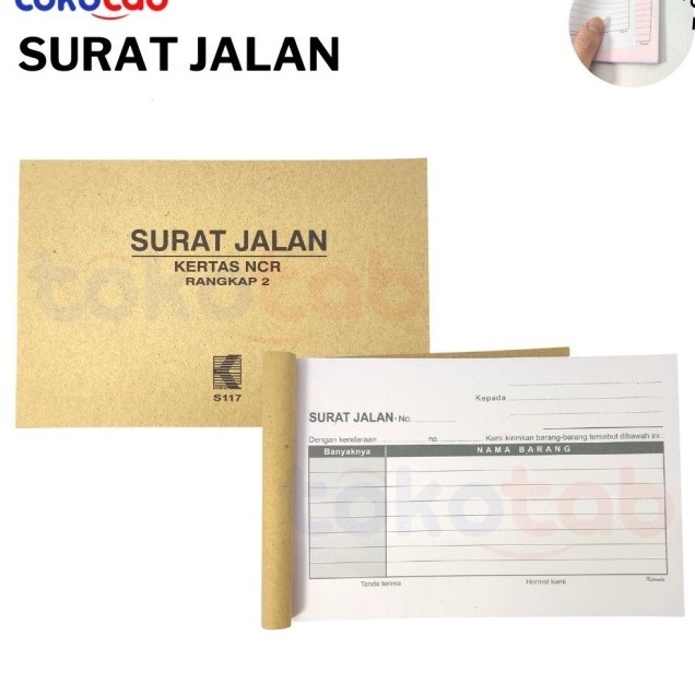 

Kurnia surat jalan NCR 1/2 folio rangkap 2 3 4 5