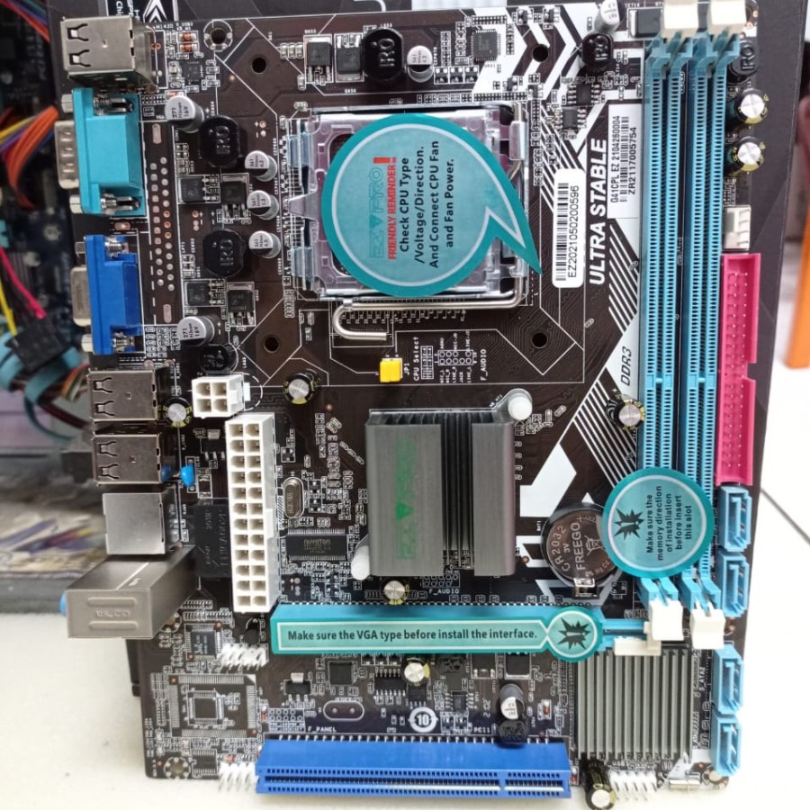 Motherboard G41 Ezpro Intel Socket Lga 775 mainboard