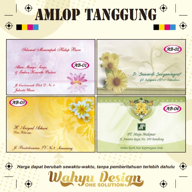 

Amplop FALAH TANGGUNG (15 x 9 cm) - FREE CETAK TULISAN