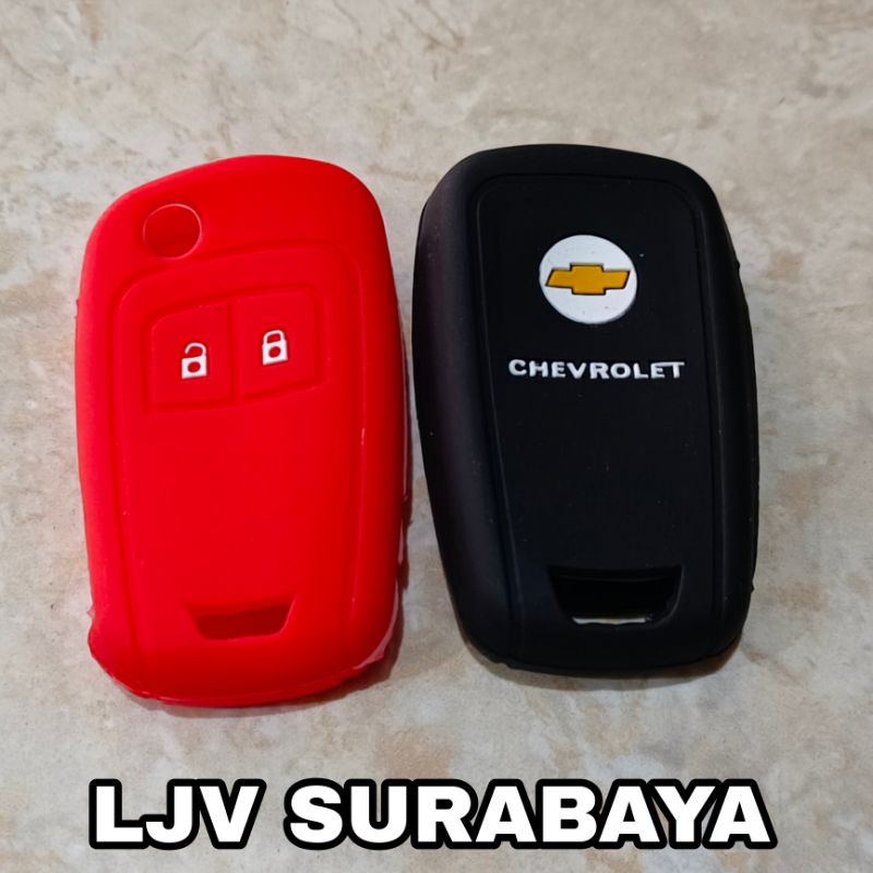 SILICON REMOTE KUNCI CHEVROLET SPIN COVER KEY