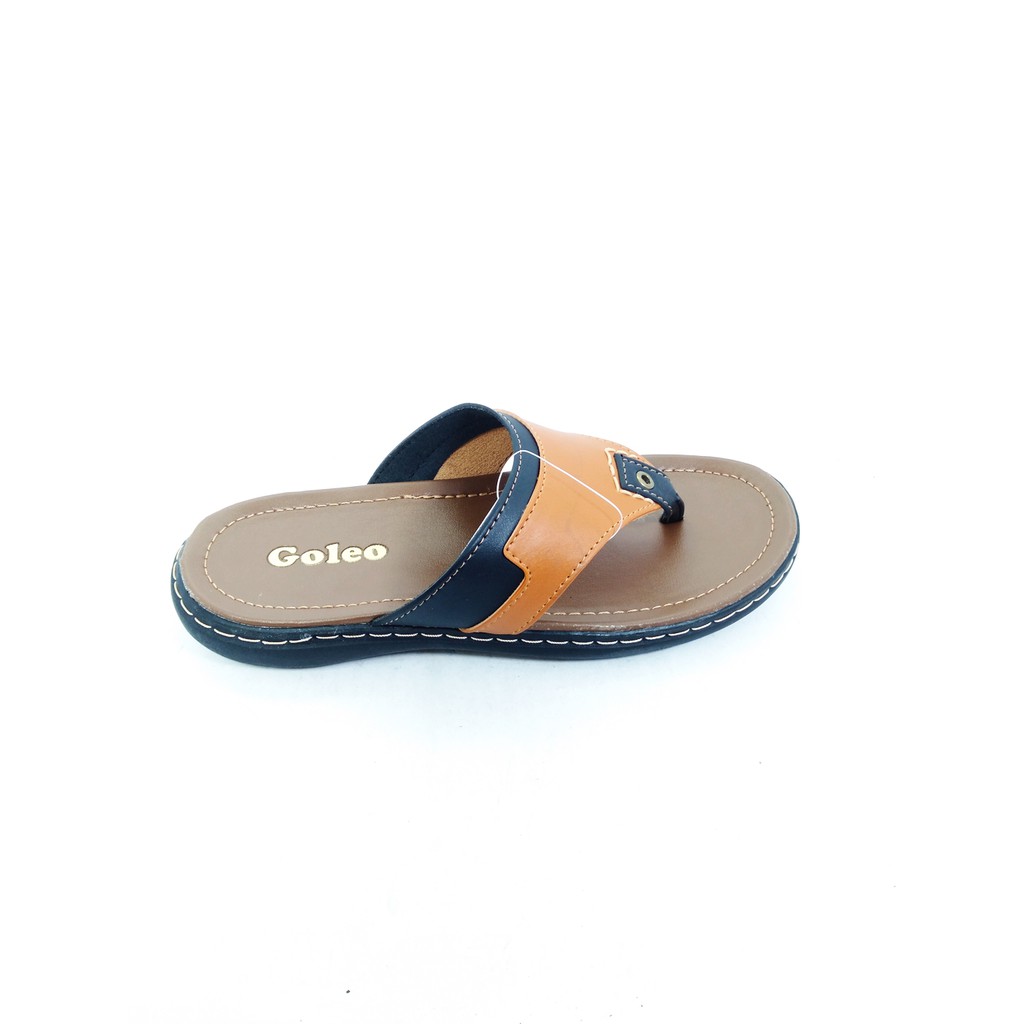 Sandal Cowok Goleo Siva01 Moca/Hitam