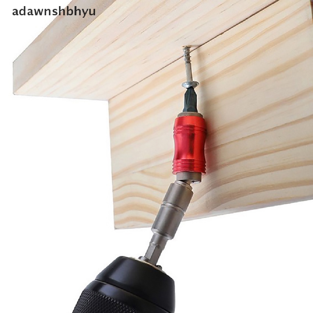 Adawnshbhyu Screw Drill Tip Magnetic 1/4&quot; Hex Quick Change Locking Bit Holder Guide Pivot