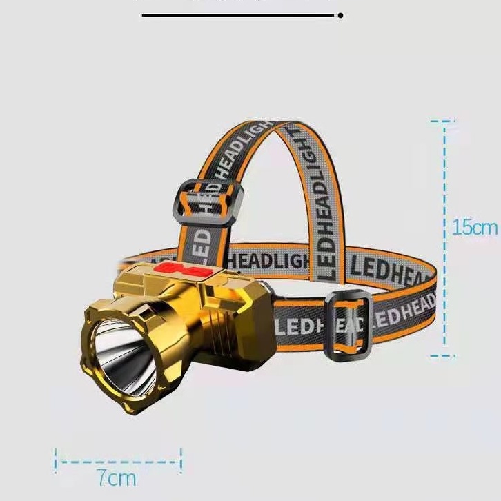 SENTER KEPALA MINI headlamp LED 24W HEADLAMP USB CHARGEABLE / SENTER MINI CAS