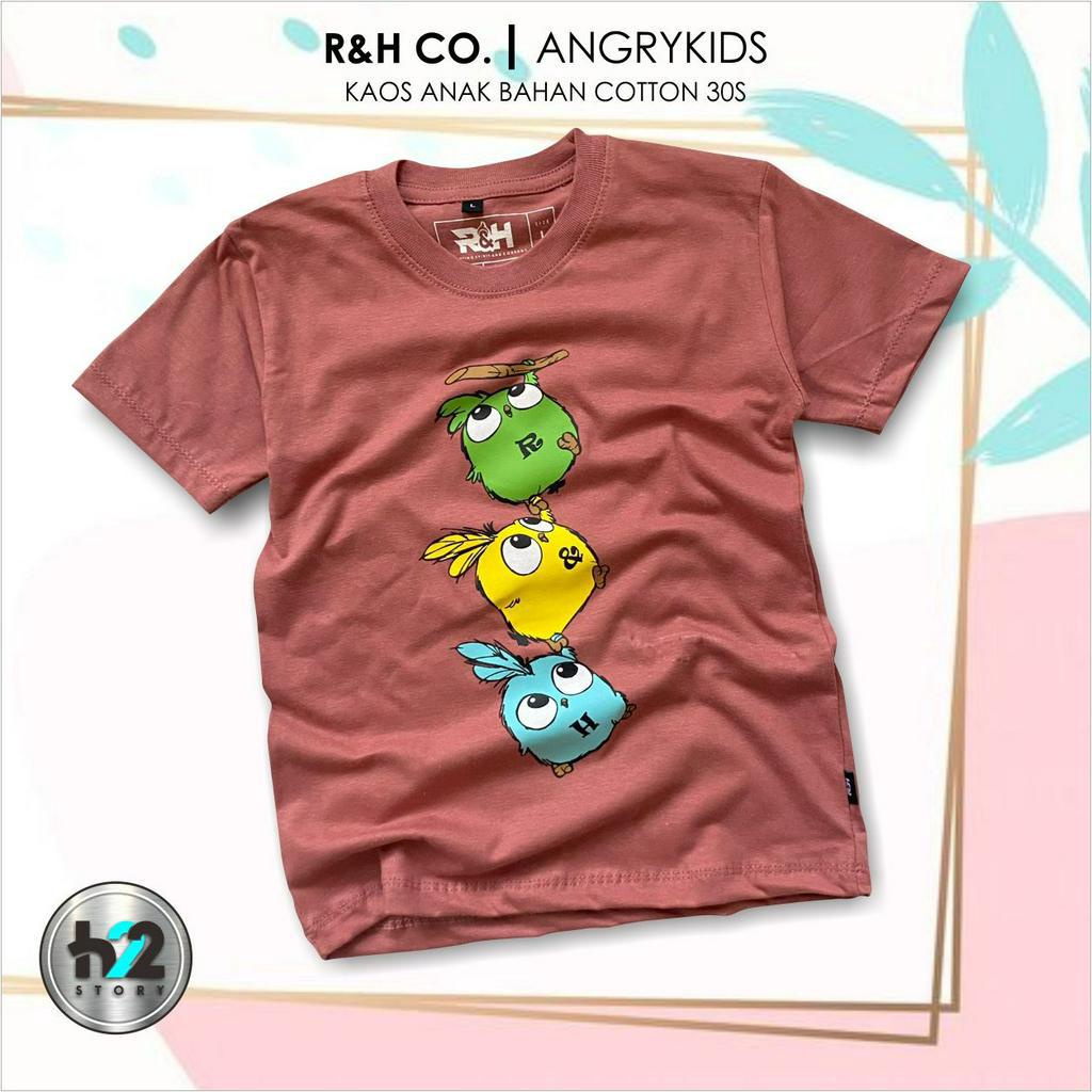 Kaos Anak Distro Baju Anak Distro Bahan Cotton 30S  Kekinian By H22Story